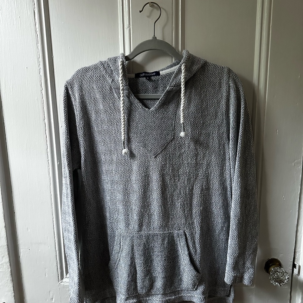 ocean drive size small beachy hoodie